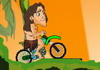 Game Tarzan lái moto