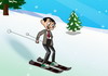 Game Mr Bean chơi trượt tuyết
