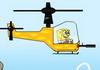 Game Spongebob lái trực thăng
