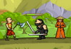 Game Ninja bảo vệ cô gái mù