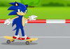 Game Sonic trượt ván