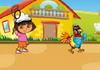 Game Dora rượt bắt gà