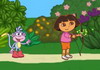 Game Dora bắn bong bóng bay