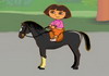 Game Dora cưỡi ngựa