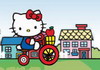 Game Hello Kitty vượt địa hình