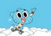 Game Gumball nhảy cao