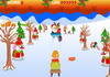 Game Trượt tuyết gom quà Noel