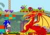 Game Sonic diệt rồng lửa