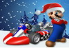 Game Mario lái xe đón Noel