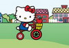 Game Hello Kitty vượt địa hình 2