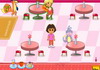 Game Dora phục vụ nhà hàng